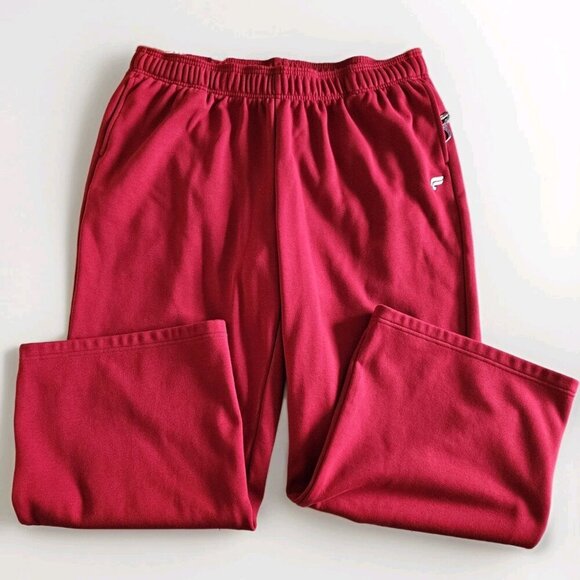 Fabletics Sweatpants Women 2X Red Pockets Fleece Inside FB5732 Active Athleisure - Picture 9 of 16